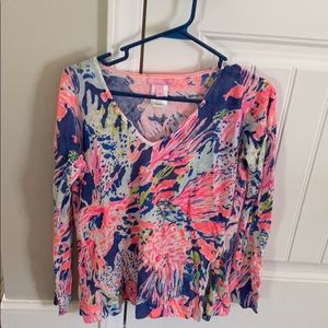 Lilly Pulitzer light weight sweater